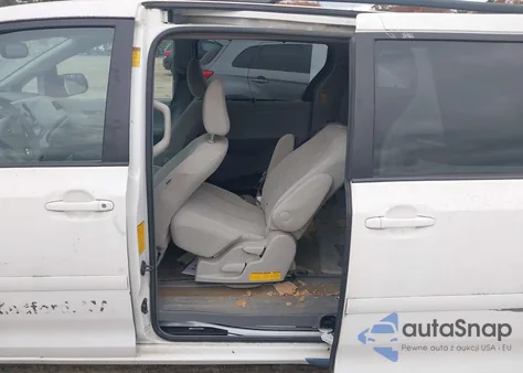 2014 Toyota Sienna Le V6 8 Passenger из США, поврежденный, VIN 5TDKK3DC0ES496382